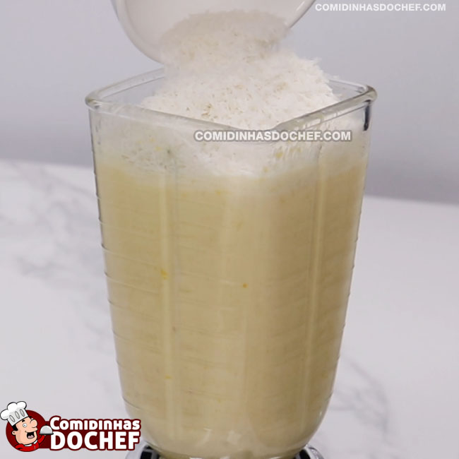 Bolo de Milho de Liquidificador com Coco Ralado - Passo 2