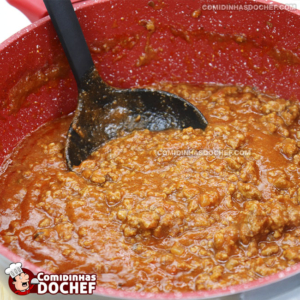 Molho de Carne Moída para Lasanha