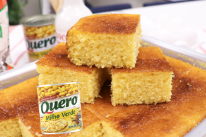 Bolo de Milho de Latinha no Liquidificador