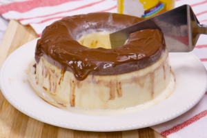 Pudim de Sorvete Gelado Simples e Rápido