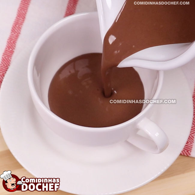 Chocolate Quente SEM Açúcar - Passo 5