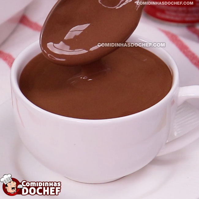 Chocolate Quente de Padaria - Passo 5