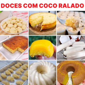 Coco Ralado: Surpreenda Seus Convidados com essas 12 Sobremesas Incríveis!