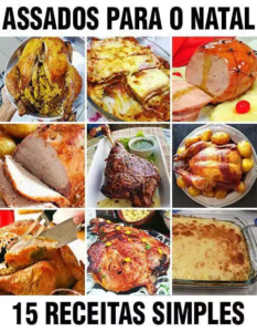 15 Assados Irresistíveis para Surpreender na Festa de Natal!