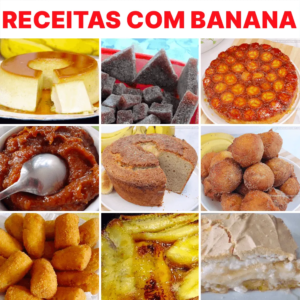 Como fazer receitas incríveis com banana em apenas 5 minutos!