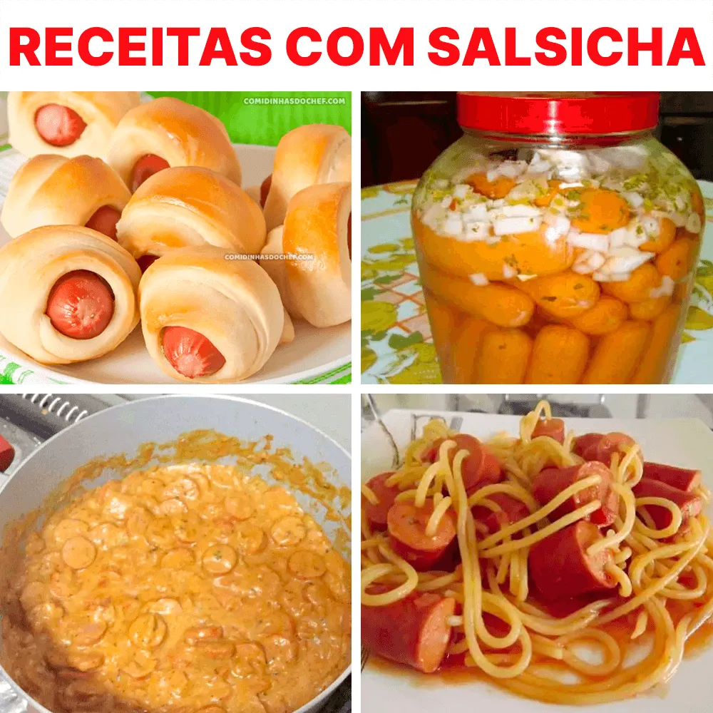 Salsicha em Grande Estilo: 9 Receitas Fáceis para o Seu Dia a Dia!
