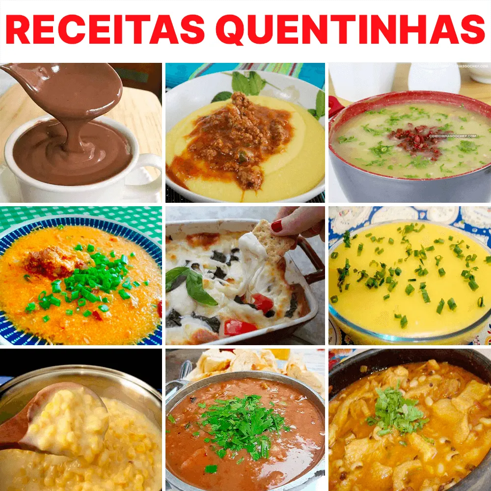 Frio não! Descubra como aquecer o inverno com 25 receitas surpreendentes!
