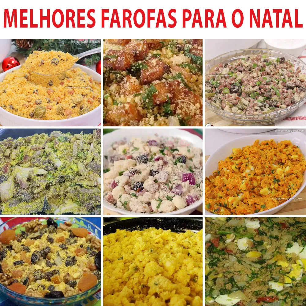 Descubra as 10 Receitas de Farofa que Vão Revolucionar a Ceia de Natal!