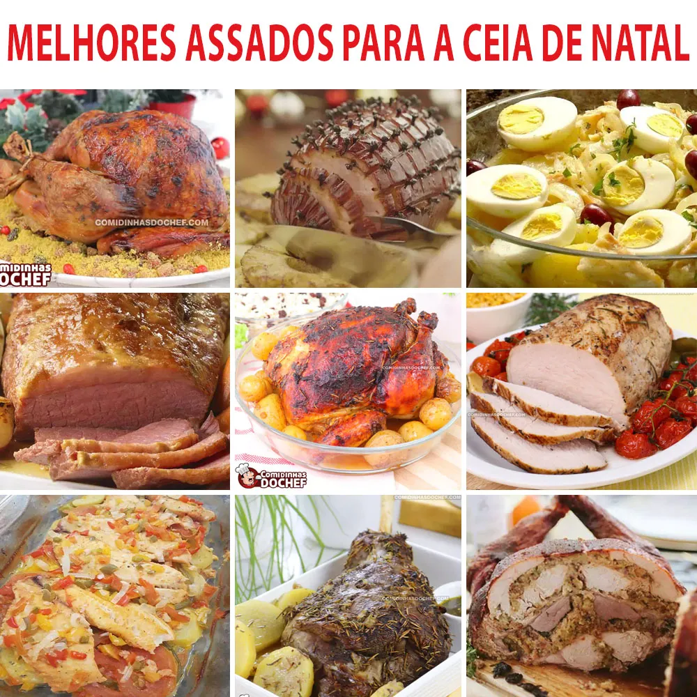 Descubra os Segredos para um Natal Inesquecível: 12 Assados Imperdíveis!