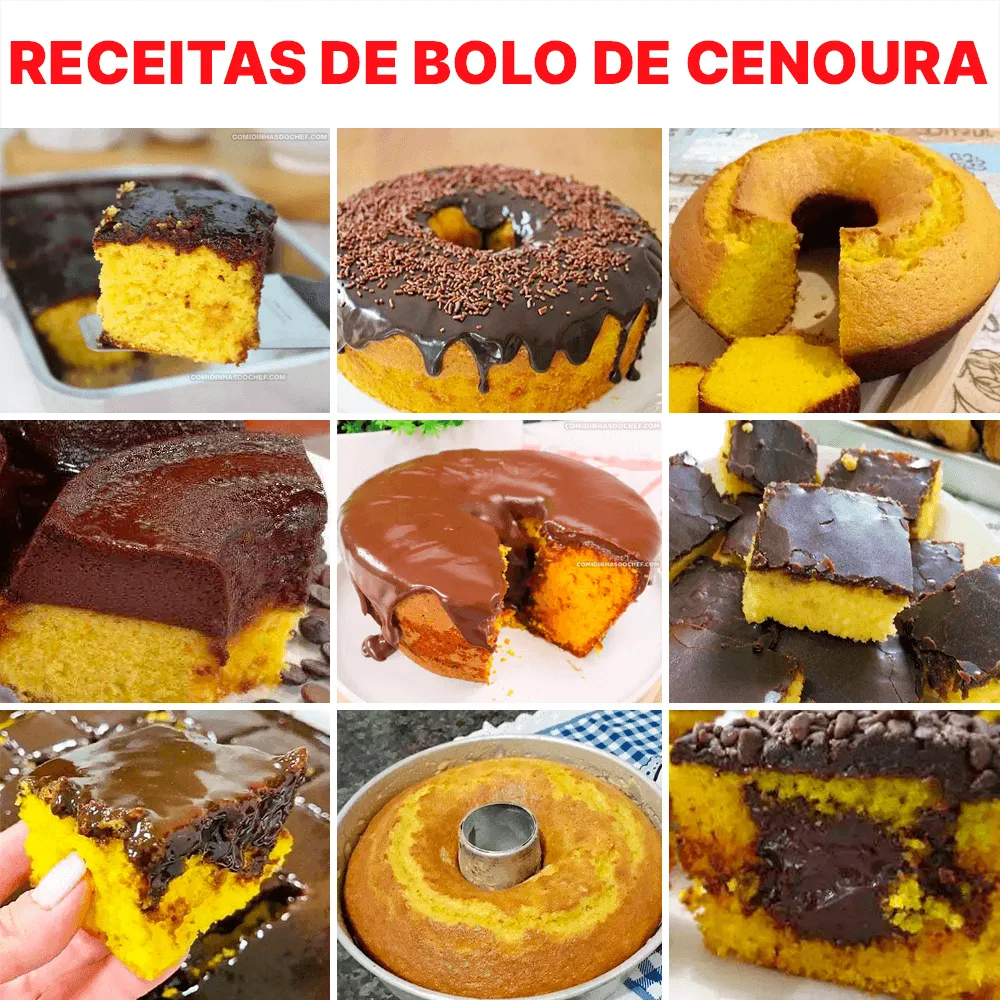 Descubra os Segredos dos Bolos de Cenoura Mais Fáceis do Mundo!