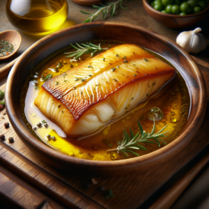 Bacalhau Confitado em Azeite para uma Noite de Réveillon Perfeita