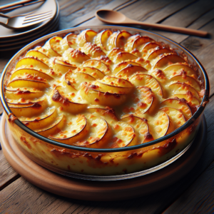 “Batata Gratinada Fácil para a Noite de Réveillon: Receita de Ano Novo Perfeita!”