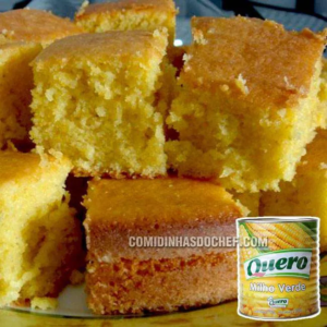 Como fazer o Bolo de Milho de Lata com Fubá que surpreende nos dias de Réveillon!
