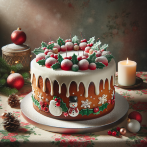 Celebre o Ano Novo com o Delicioso Bolo de Natal Tradicional!