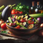Virada de Ano com Sabor: Caponata de Berinjela para uma Noite de Réveillon