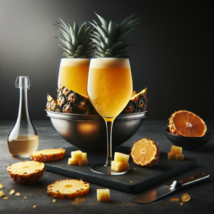 “Reveillon Luxuoso: Desbloqueie o Sabor com Champagne de Abacaxi”