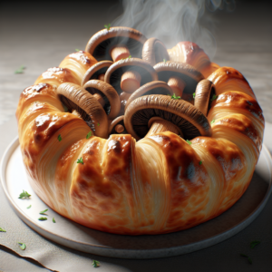 ” Receita de Luxo: Folhado de Cogumelos para o Réveillon! “
