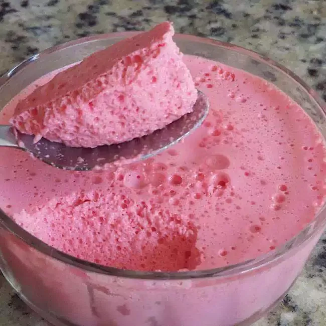 Como fazer gelatina de sonho para o Natal em apenas 5 minutos no liquidificador!