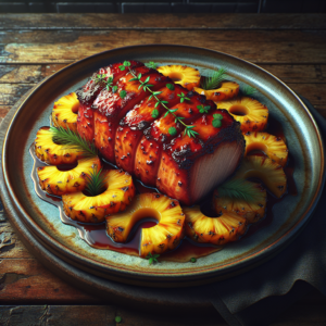 Reveillon com sabor: Lombo com abacaxi para uma noite inesquecível!