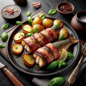 Peixe com Bacon e Batatas para Receber o Ano Novo com Estilo!