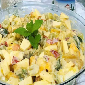 Como fazer uma Maionese de Fruta surpreendente para Natal!