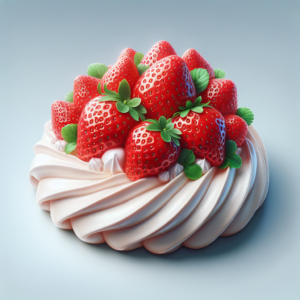 “Festeje o Ano Novo com Merengue de Morango: Receita Perfeita para a Virada!”