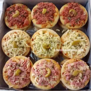 Natal e Réveillon: As Mini Pizzas Que Vão Roubar o Show Nas Festas!
