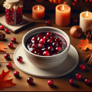 Festeje o Ano Novo com o Sabor de Cranberry: Molho Fácil para Réveillon!