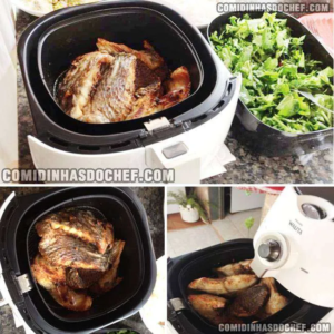Como fazer peixe frito sem óleo na AirFryer sem perder sabor