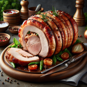 Pernil de Porco Recheado e Assado para a Virada do Ano!