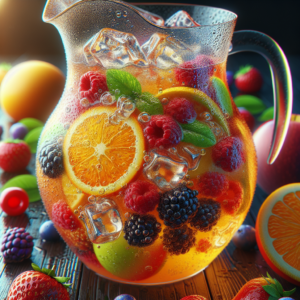 “Festeje o Ano Novo com o Delicioso Ponche de Frutas sem Álcool!”