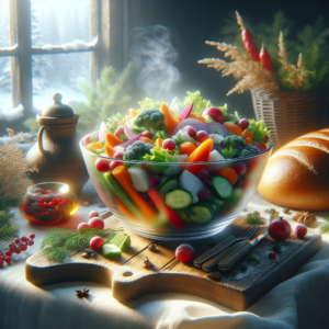 Celebre o Ano Novo com uma Salada de Inverno Refrescante!