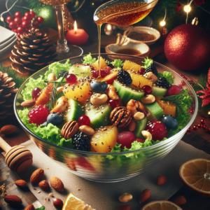 Salada Tropical de Natal: Sabor e Alegria para a Noite de Réveillon!