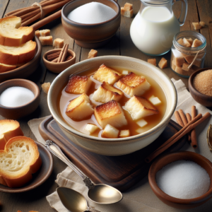 “Sabor de Fé: Sopa Doce de Pão para Recepcionar o Ano Novo”