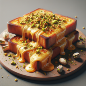 Queijo e Pistácio para Brindar ao Ano Novo: Tostas de Festa!