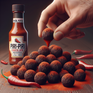 Trufas de Chocolate com Piri-Piri para uma Virada do Ano Incendiária!