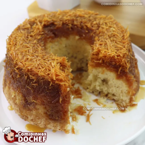 Como fazer um Bolo de Cocada Queimada incrível em apenas 30 minutos!