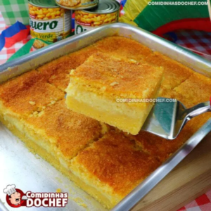 Como fazer um bolo de milho cremoso em 10 minutos com apenas 5 ingredientes!