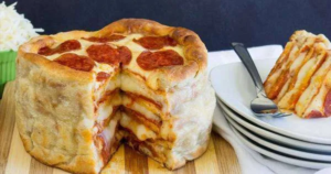 Como fazer bolo de pizza em 30 minutos com apenas 5 ingredientes?