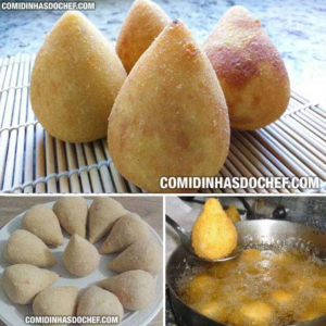 Como fazer um delicioso Coxinha de Mandioca com apenas 3 ingredientes?
