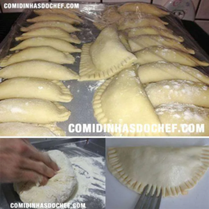 Como fazer pastel de feira em minutos com apenas 3 ingrediente!