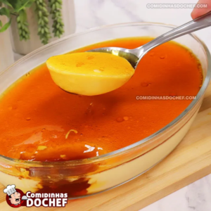 Como fazer pudim na travessa de vidro em 10 minutos com só 4 ingredientes!