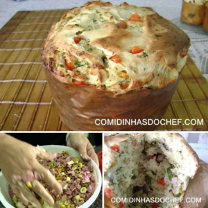 Como fazer o Panetone Salgado dos sonhos em 30 minutos com apenas 5 ingredientes