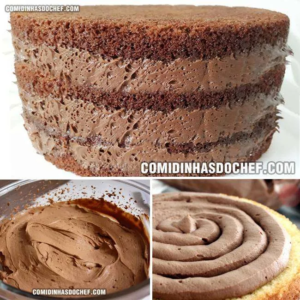 Como fazer um recheio de chocolate meio amargo em 10 minutos com apenas 3 ingredientes!