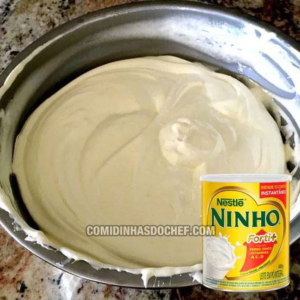 Como fazer recheio de Leite Ninho com emulsificante em 5 minutos!