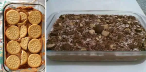Como fazer uma torta de bolacha sem forno em minutos com apenas 4 ingredientes!