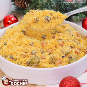 Como fazer uma Farofa de Natal incrível com apenas 5 ingredientes?