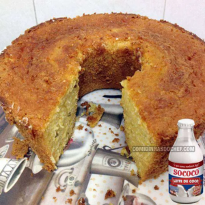 Como fazer bolo de milho com leite de coco em 30 minutos com apenas 5 ingredientes!