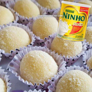 Como fazer o Brigadeiro Branco de Leite em Pó em minutos com 3 ingredientes!