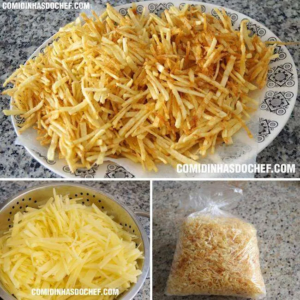 Como fazer batata palha em 10 minutos com apenas 3 ingredientes!